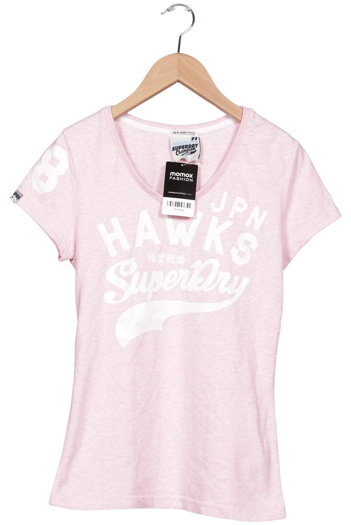 

Superdry Damen T-Shirt, pink, Gr. 36