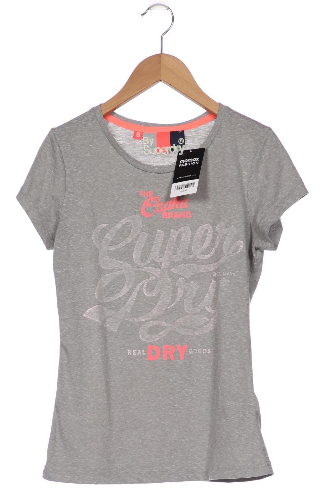 

Superdry Damen T-Shirt, grau, Gr. 36