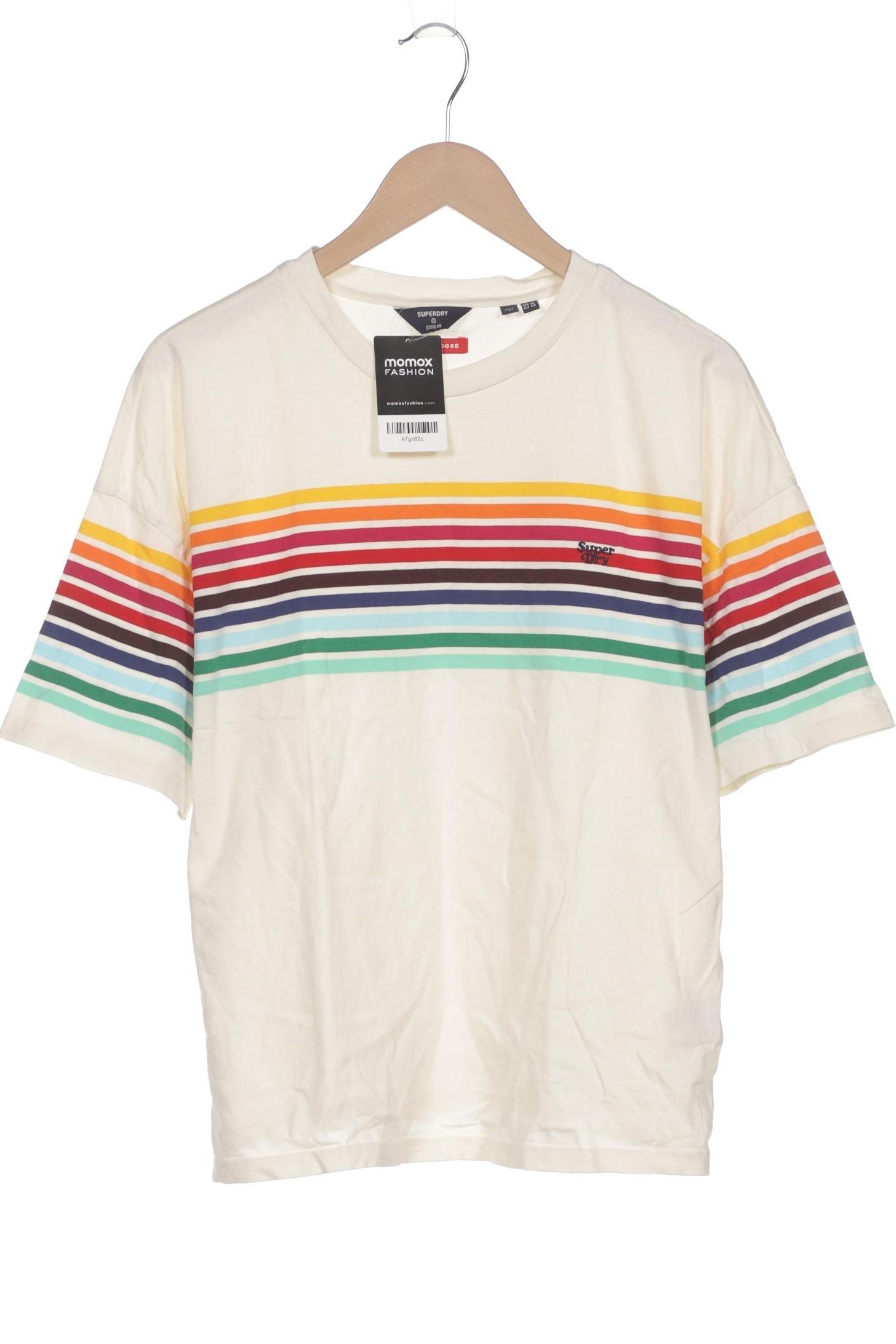 

Superdry Damen T-Shirt, cremeweiß, Gr. 42