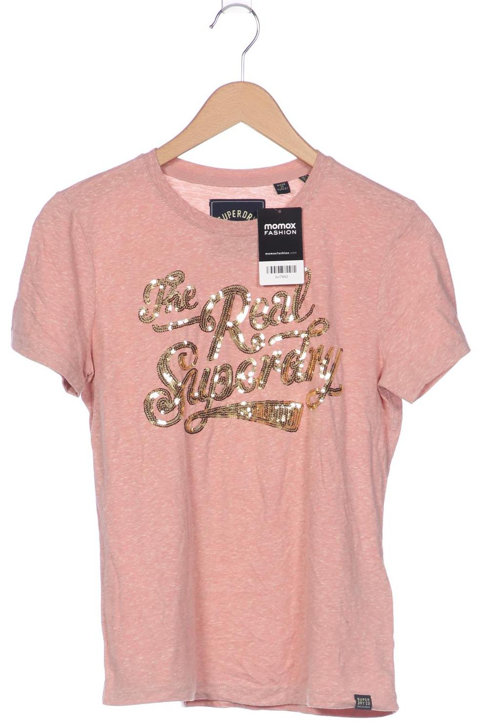 

Superdry Damen T-Shirt, pink, Gr. 38