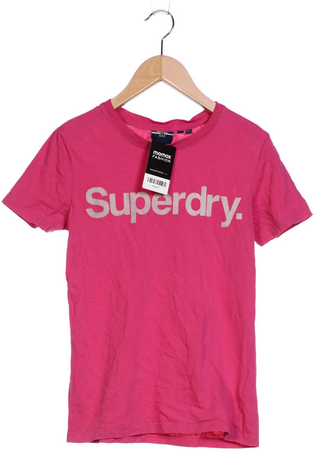 

Superdry Damen T-Shirt, pink, Gr. 36