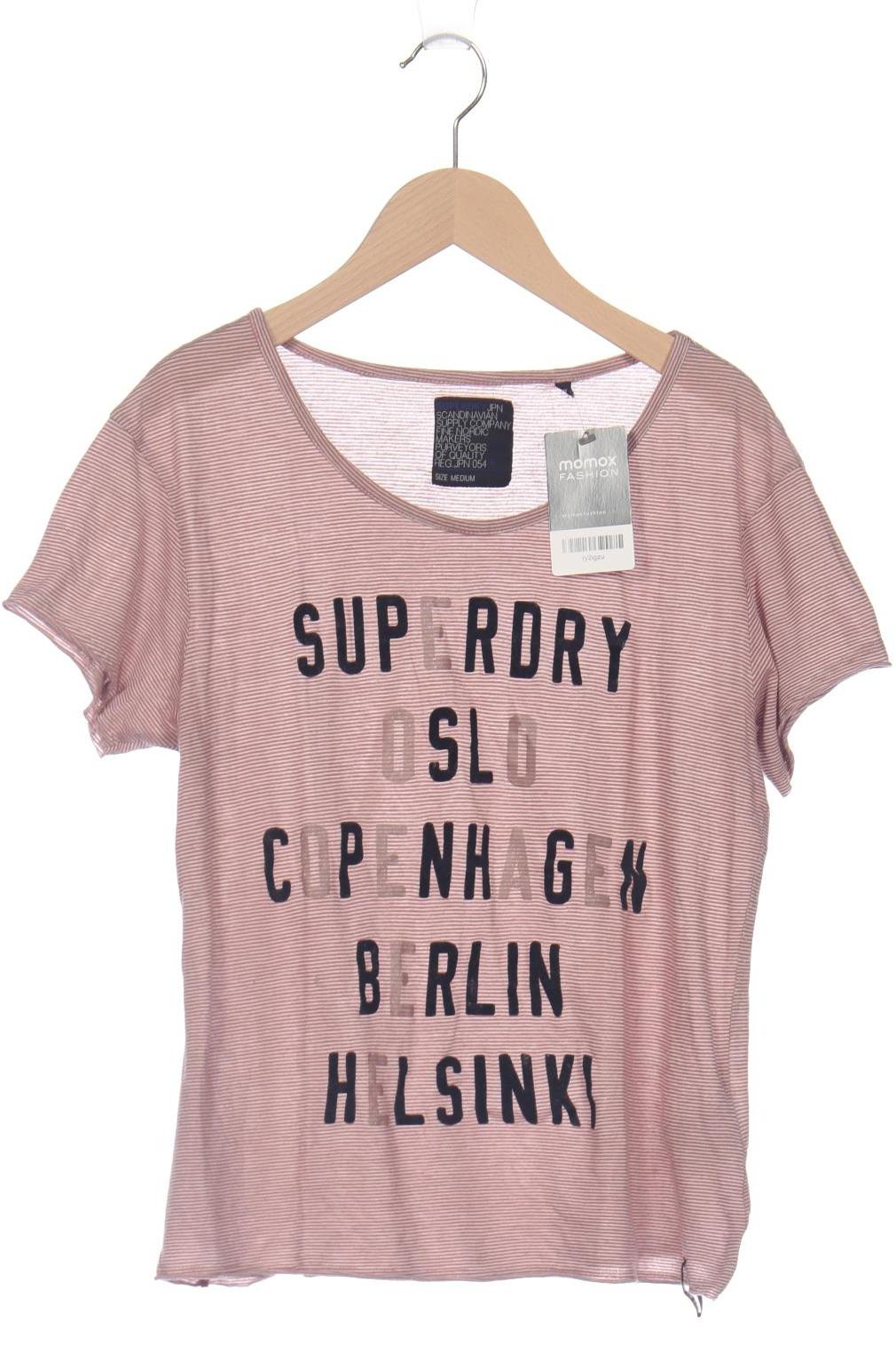 

Superdry Damen T-Shirt, pink, Gr. 38
