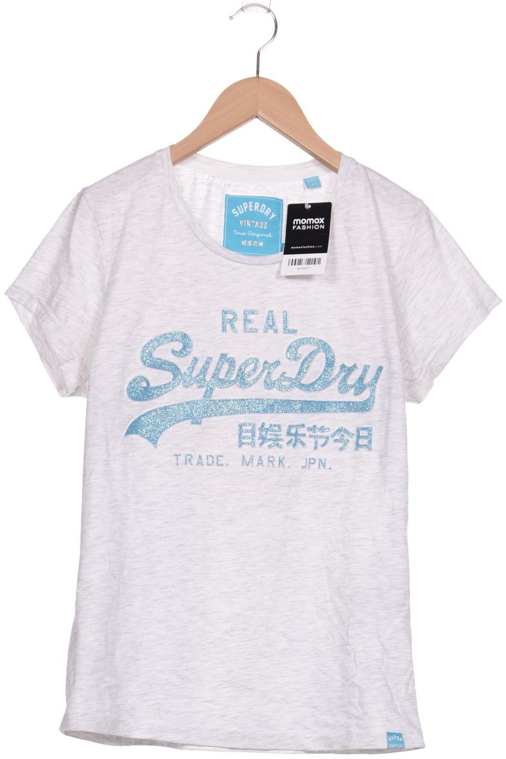 

Superdry Damen T-Shirt, grau, Gr. 42