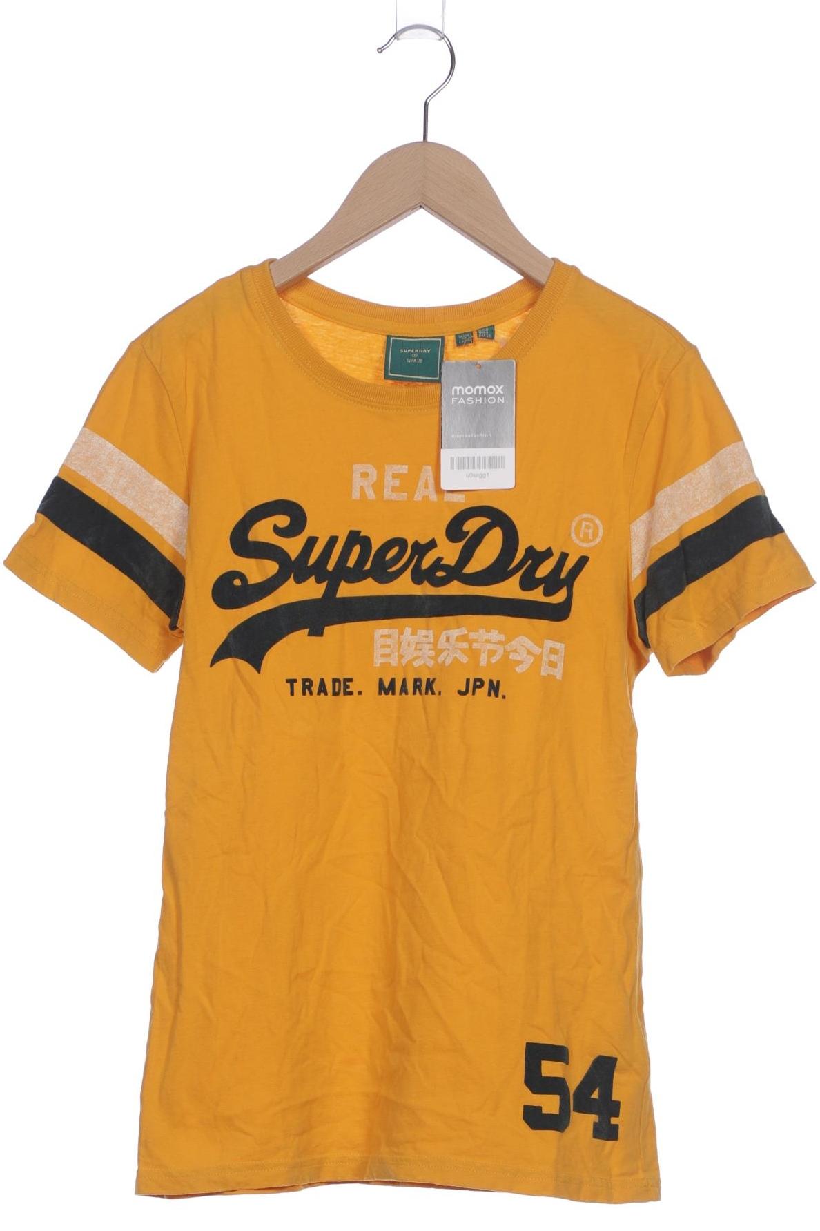 

Superdry Damen T-Shirt, gelb, Gr. 36