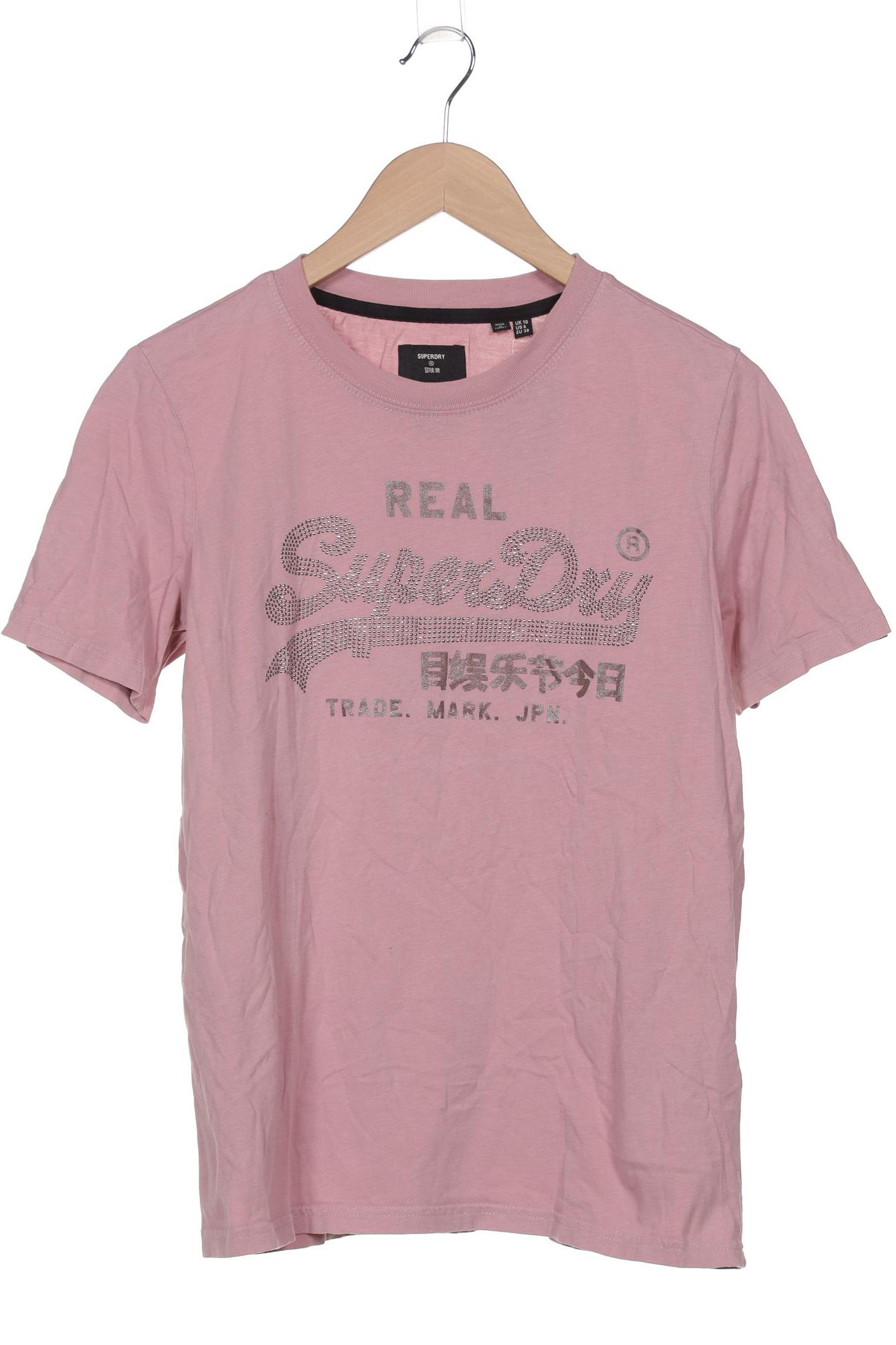 

Superdry Damen T-Shirt, pink, Gr. 38