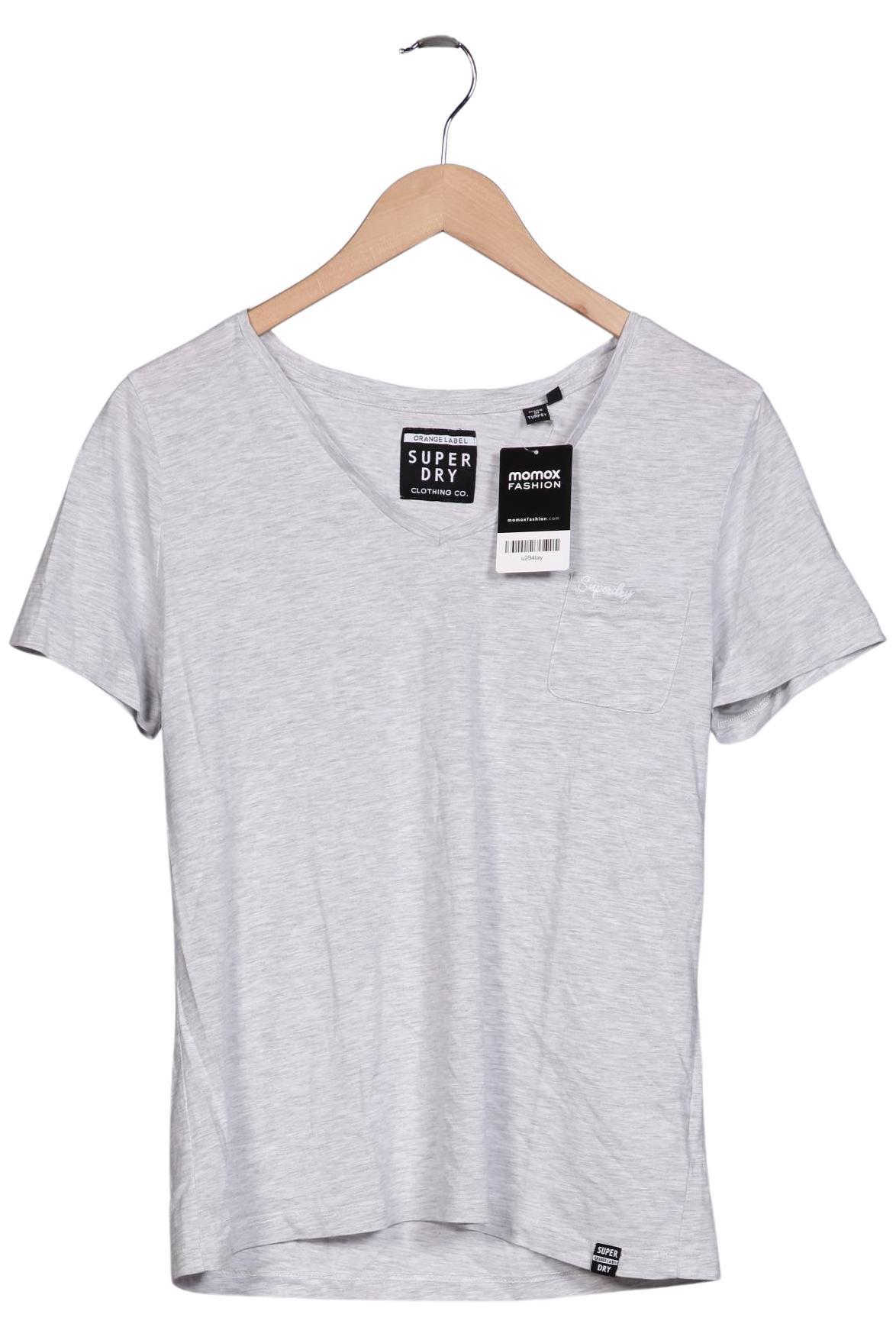 

Superdry Damen T-Shirt, grau, Gr. 40