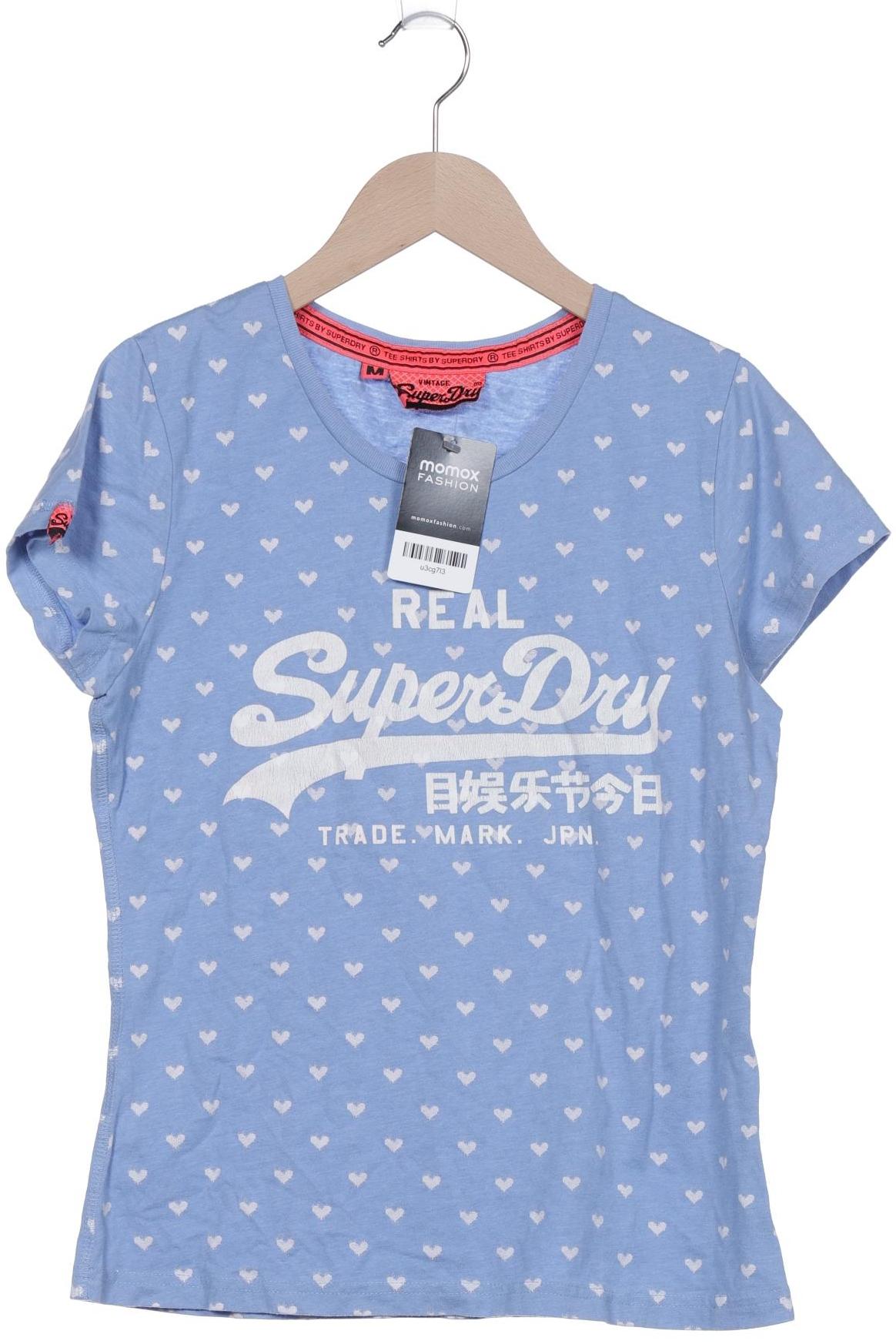 

Superdry Damen T-Shirt, blau, Gr. 38