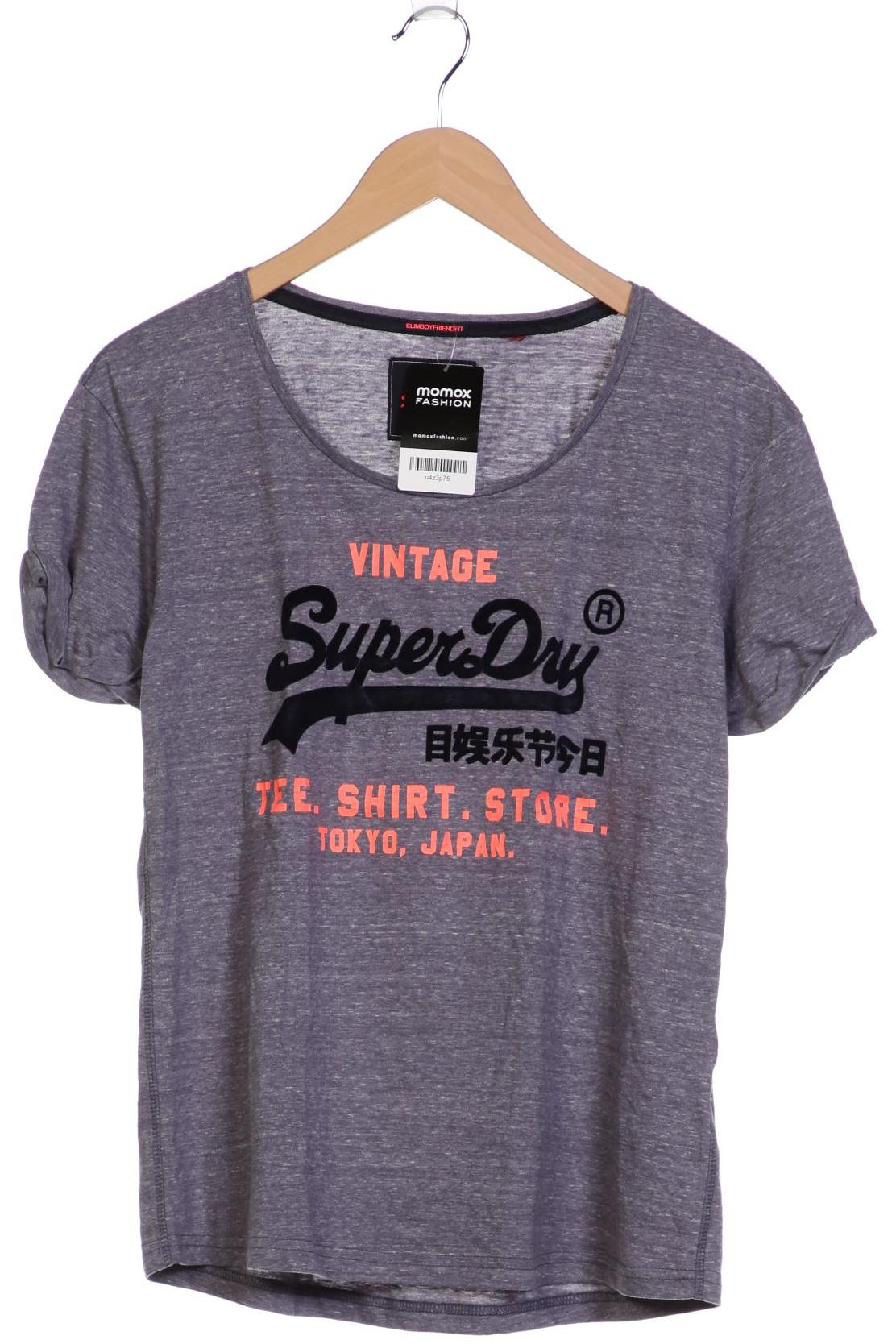 

Superdry Damen T-Shirt, flieder, Gr. 38