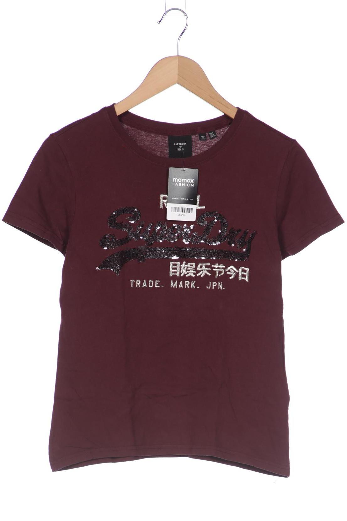 

Superdry Damen T-Shirt, braun, Gr. 36