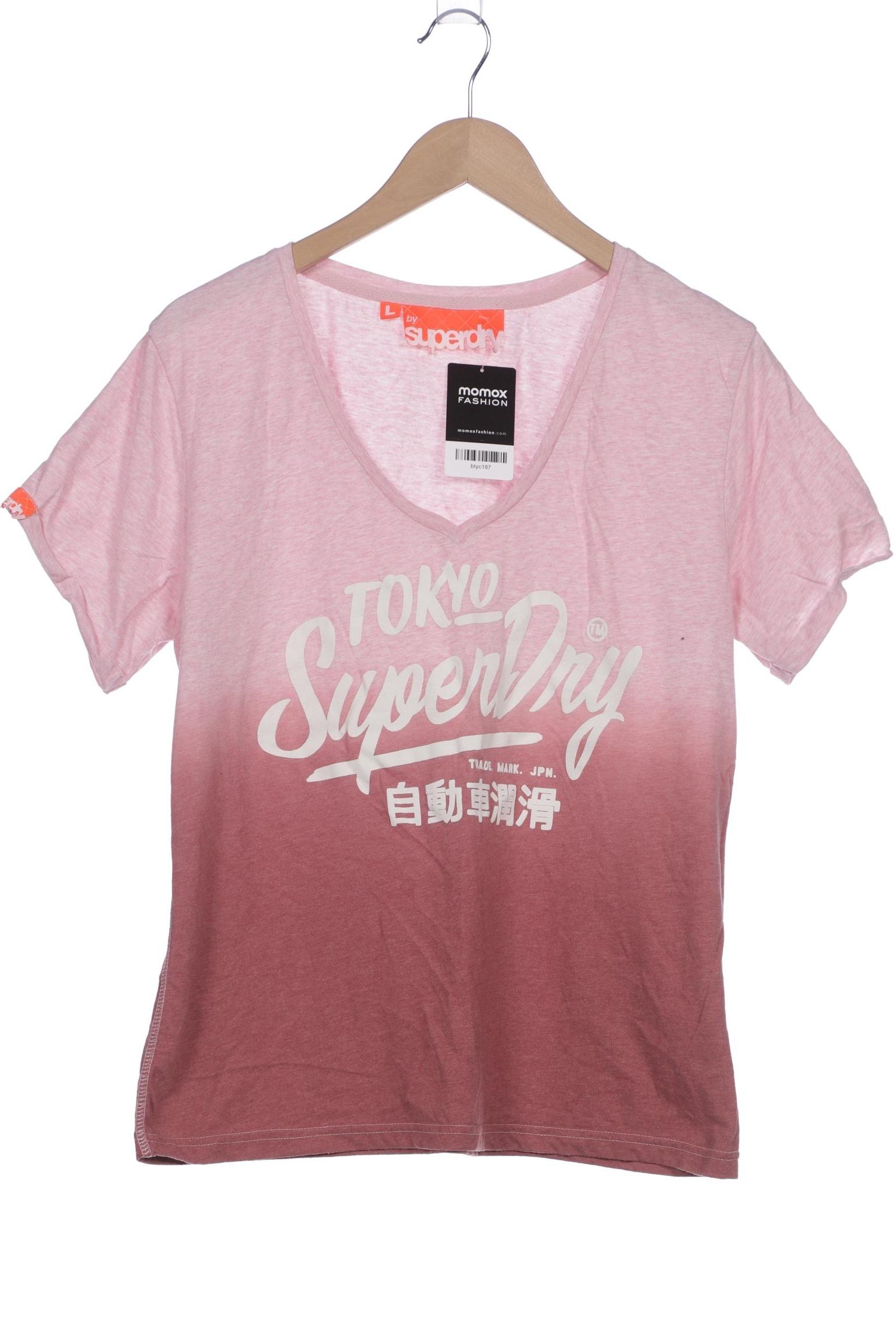 

Superdry Damen T-Shirt, pink, Gr. 42