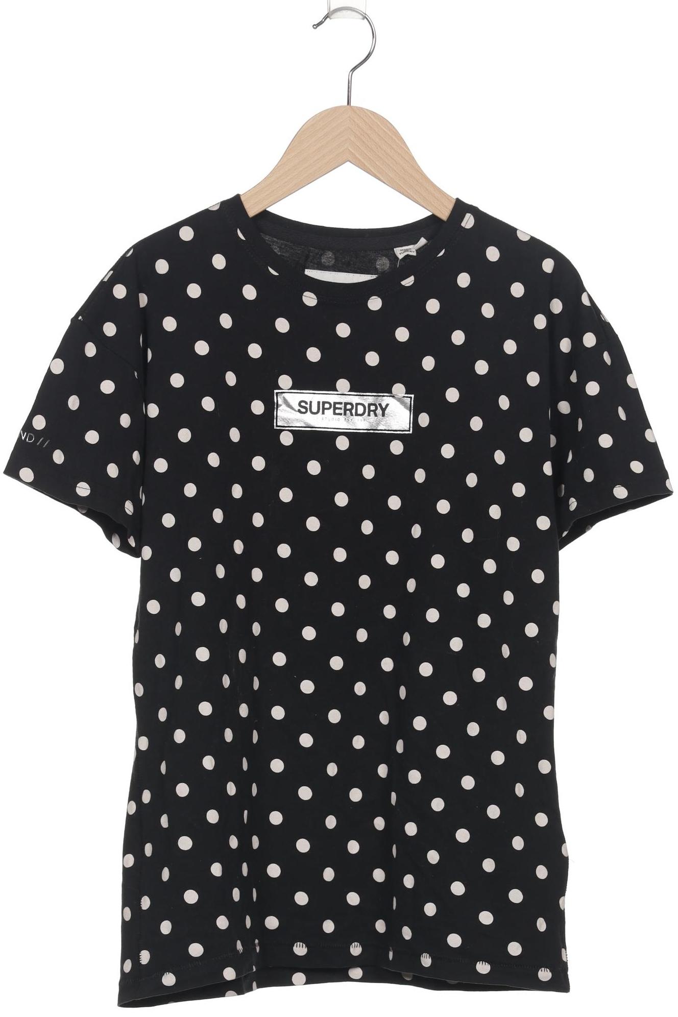 

Superdry Damen T-Shirt, schwarz, Gr. 34