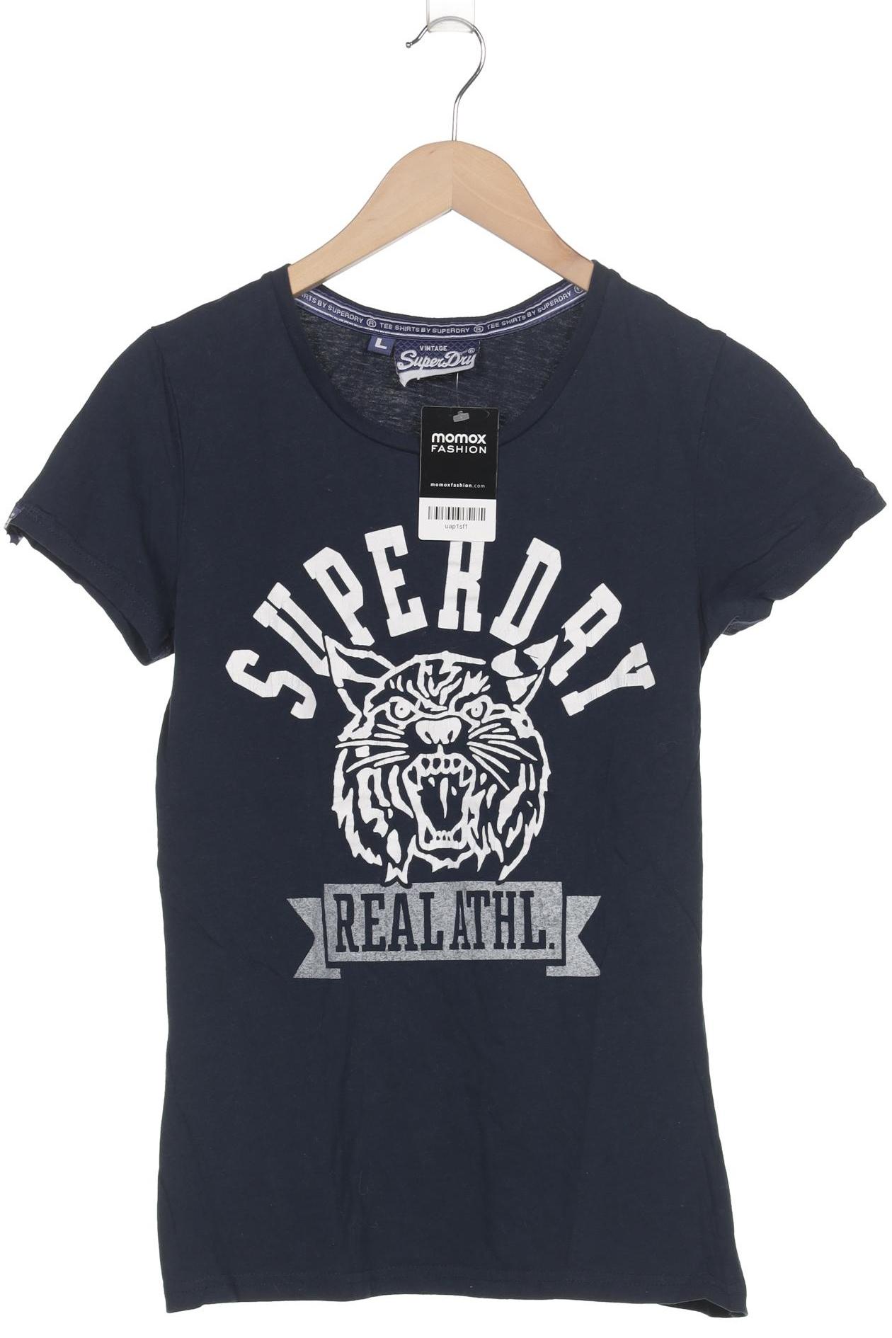 

Superdry Damen T-Shirt, marineblau, Gr. 42