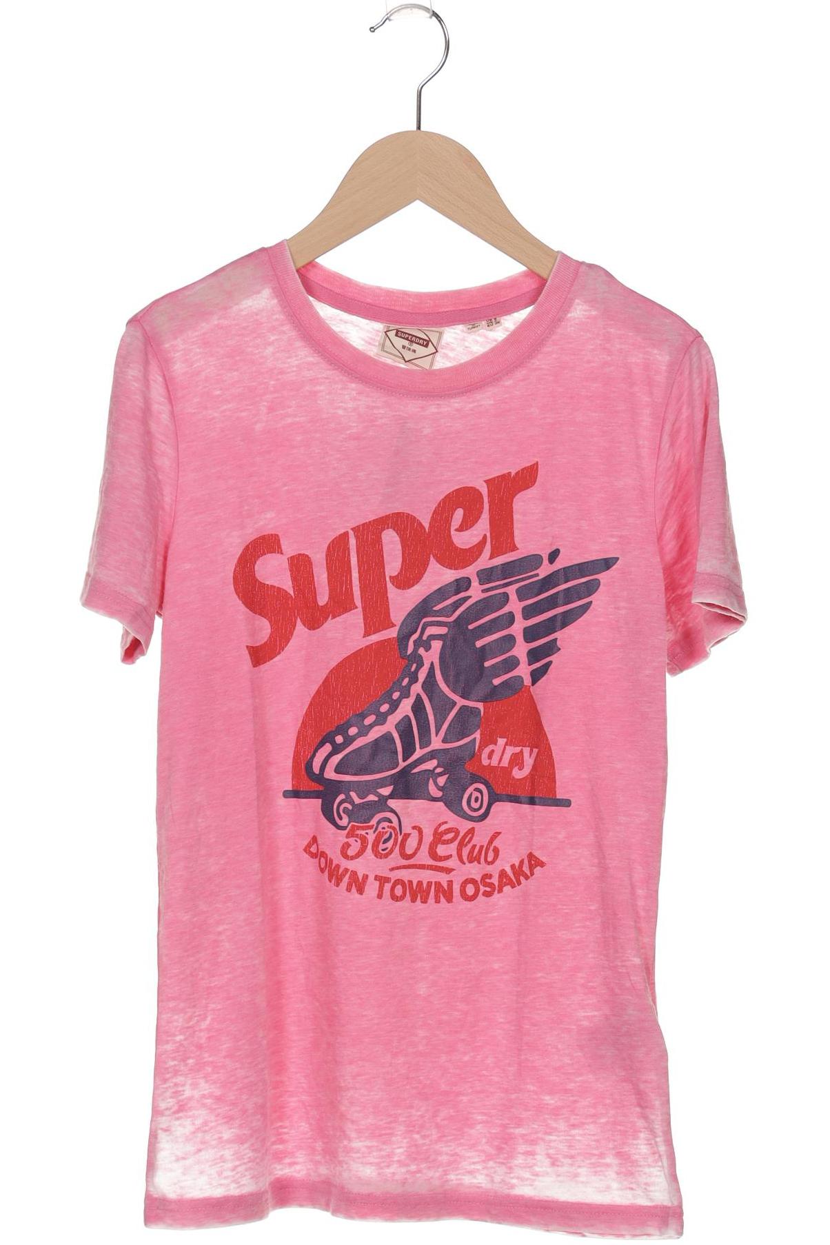

Superdry Damen T-Shirt, pink, Gr. 36