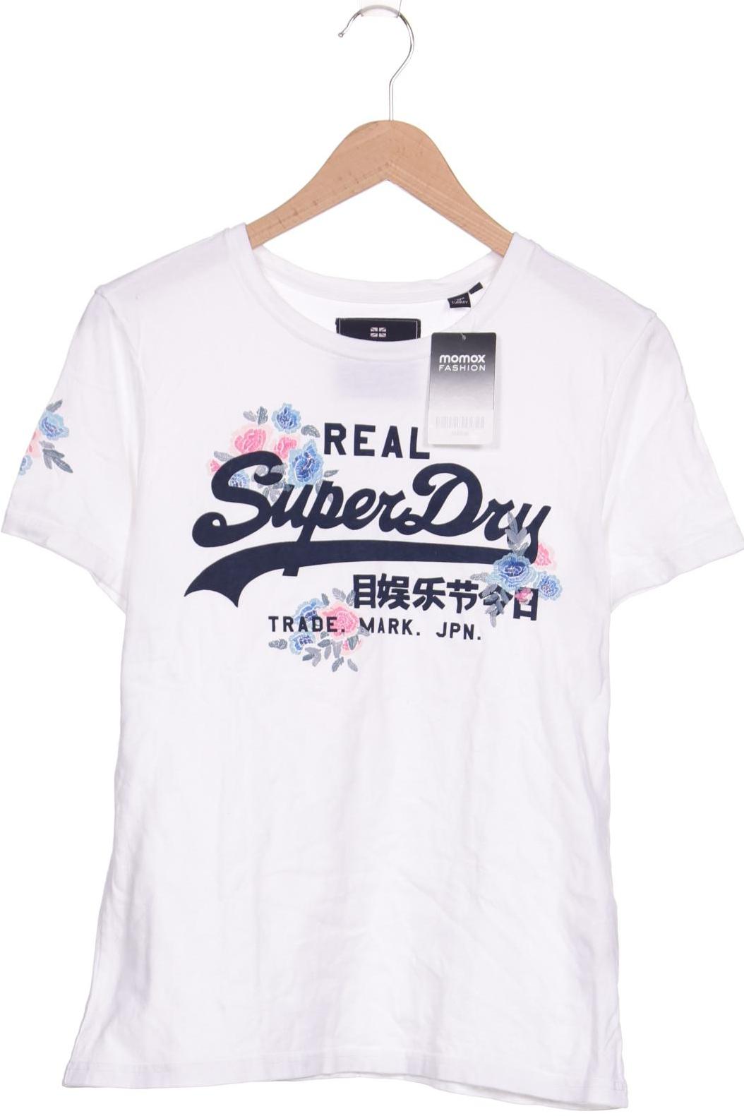 

Superdry Damen T-Shirt, weiß, Gr. 40