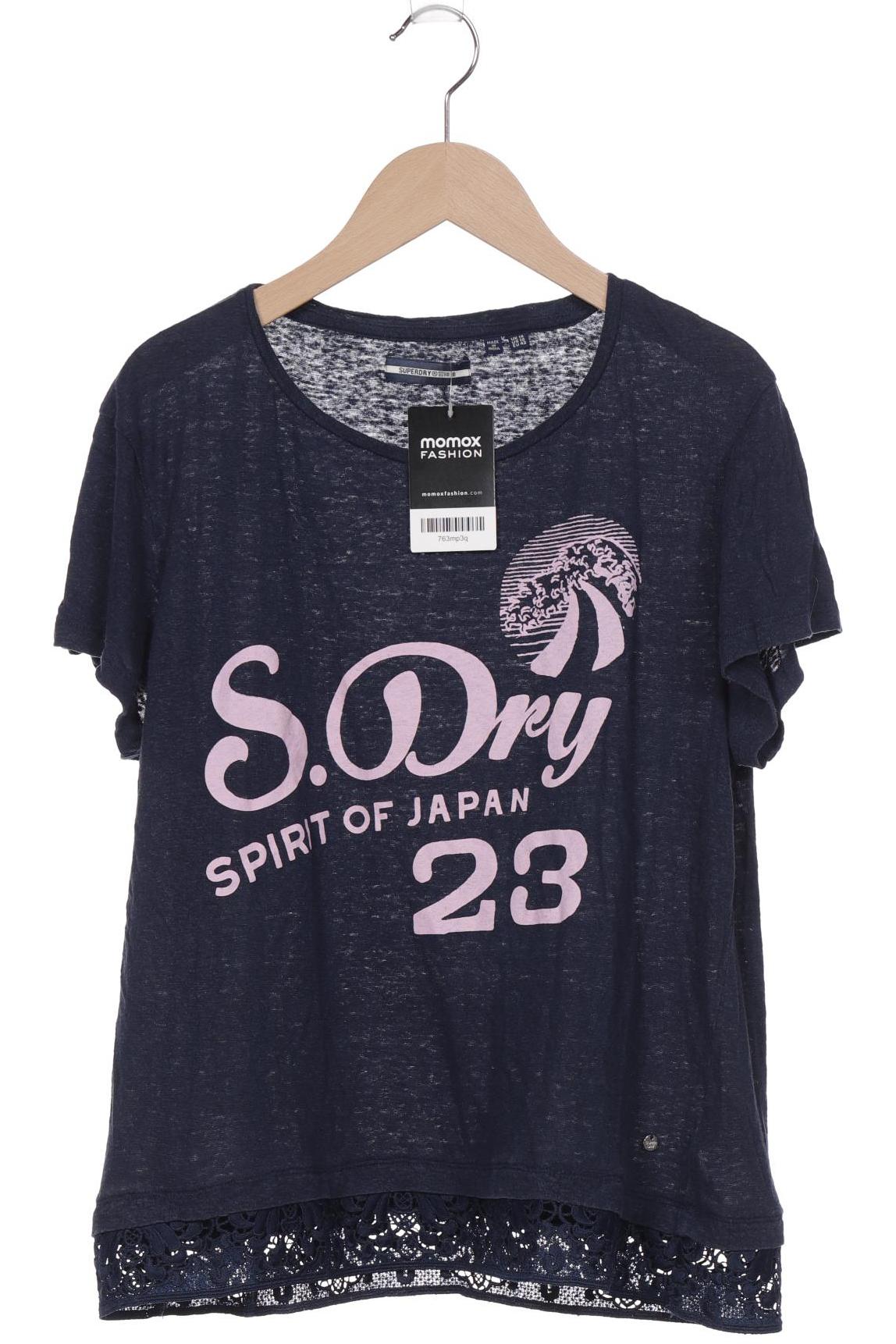 

Superdry Damen T-Shirt, marineblau