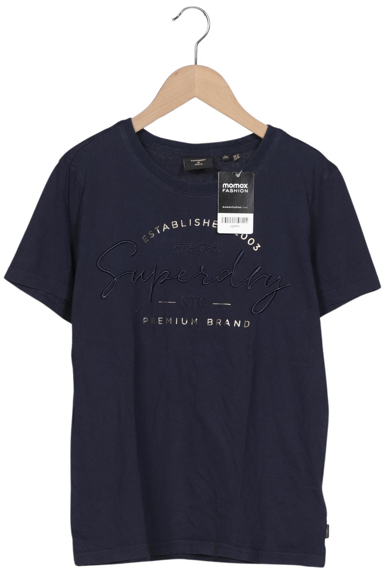 

Superdry Damen T-Shirt, marineblau, Gr. 40