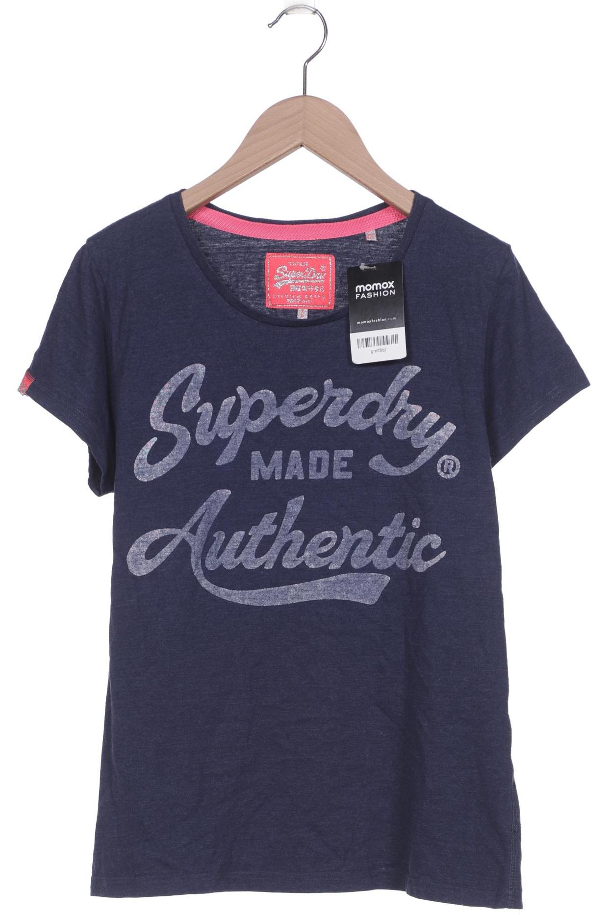 

Superdry Damen T-Shirt, marineblau, Gr. 44