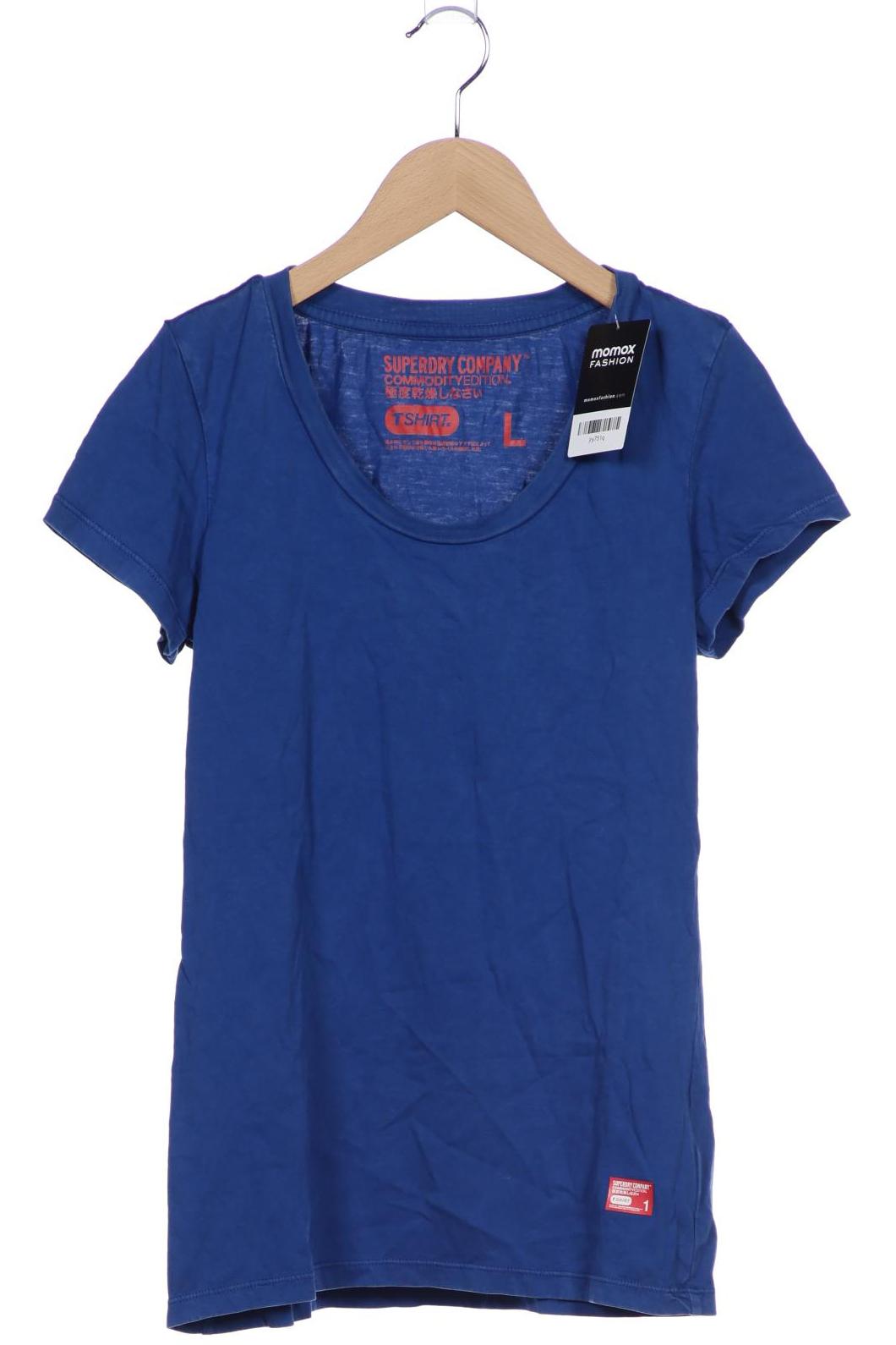 

Superdry Damen T-Shirt, blau, Gr. 42