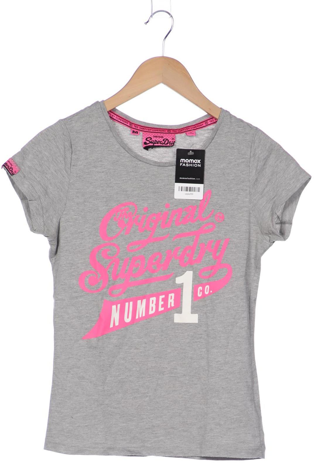 

Superdry Damen T-Shirt, grau, Gr. 38