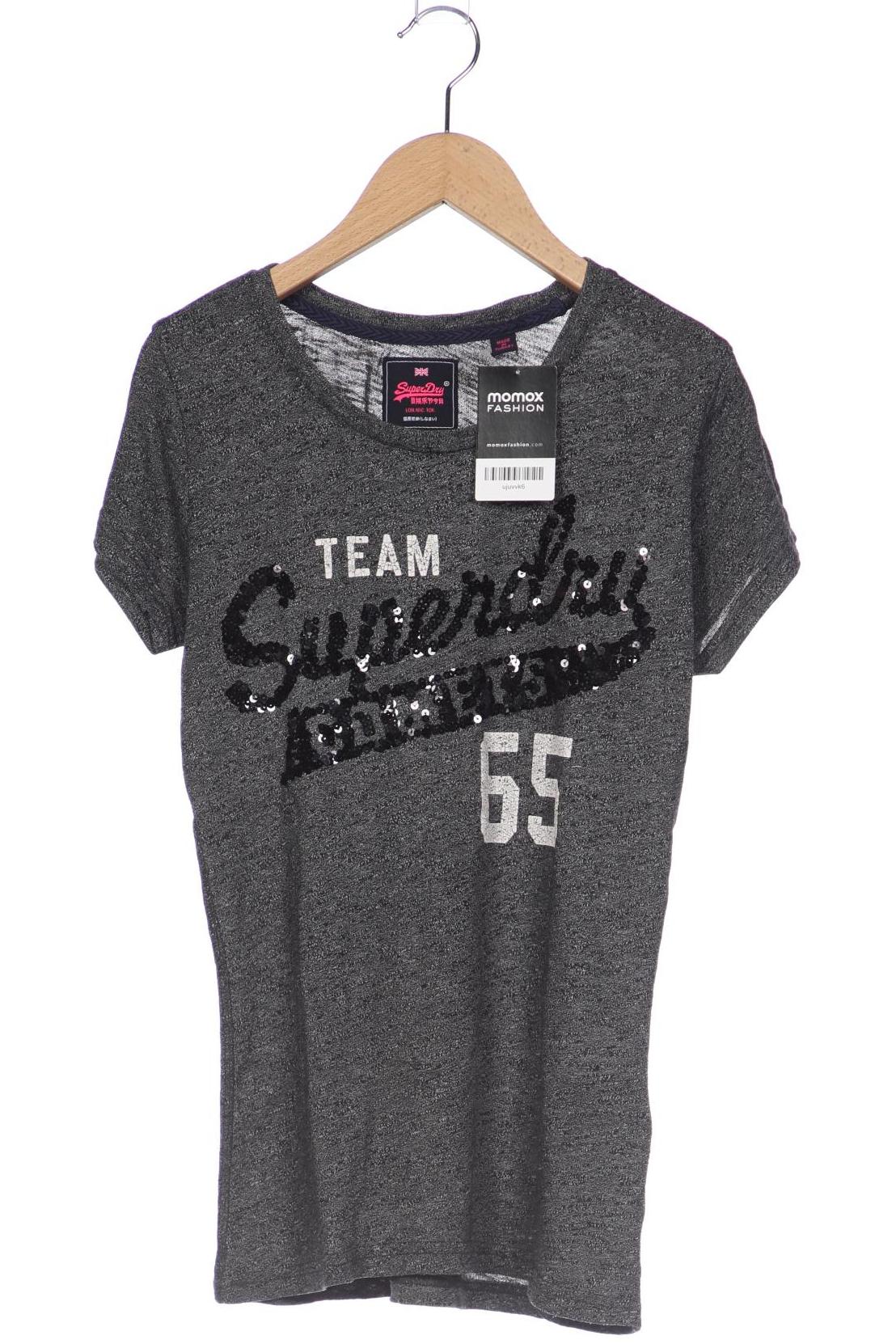 

Superdry Damen T-Shirt, grau, Gr. 36