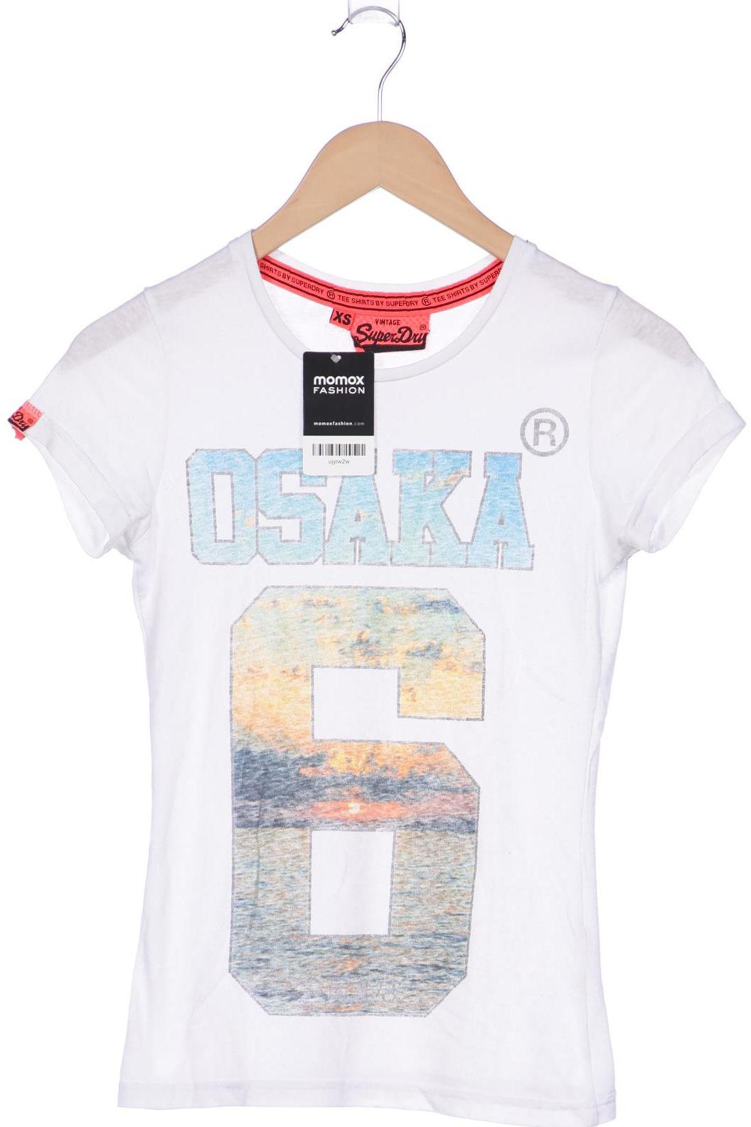 

Superdry Damen T-Shirt, weiß