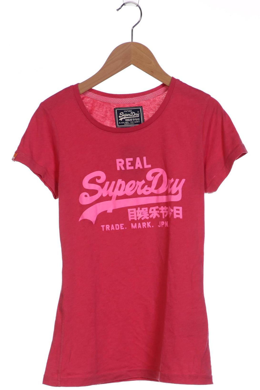 

Superdry Damen T-Shirt, pink, Gr. 36