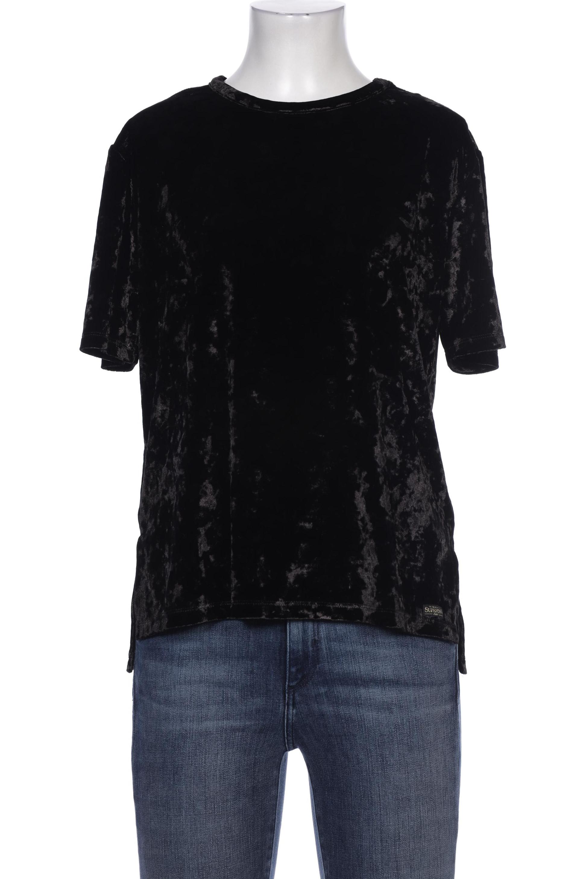 

Superdry Damen T-Shirt, schwarz, Gr. 34
