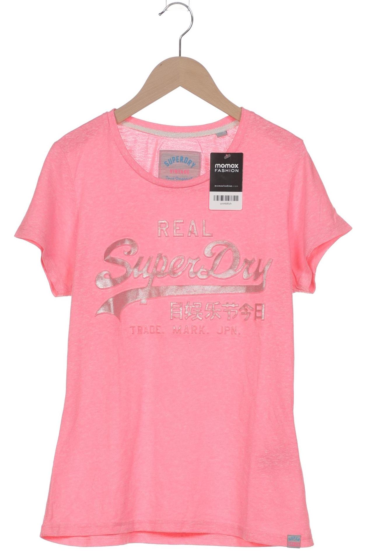 

Superdry Damen T-Shirt, pink, Gr. 42