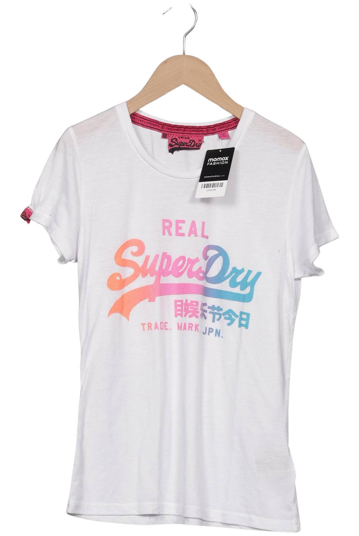 

Superdry Damen T-Shirt, weiß, Gr. 38