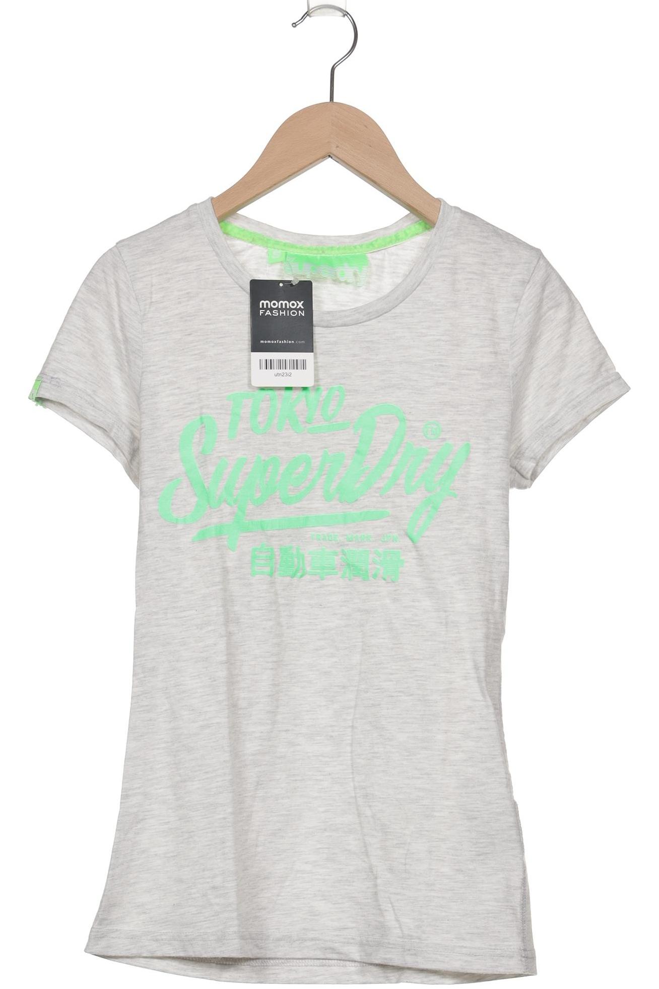 

Superdry Damen T-Shirt, grau, Gr. 36