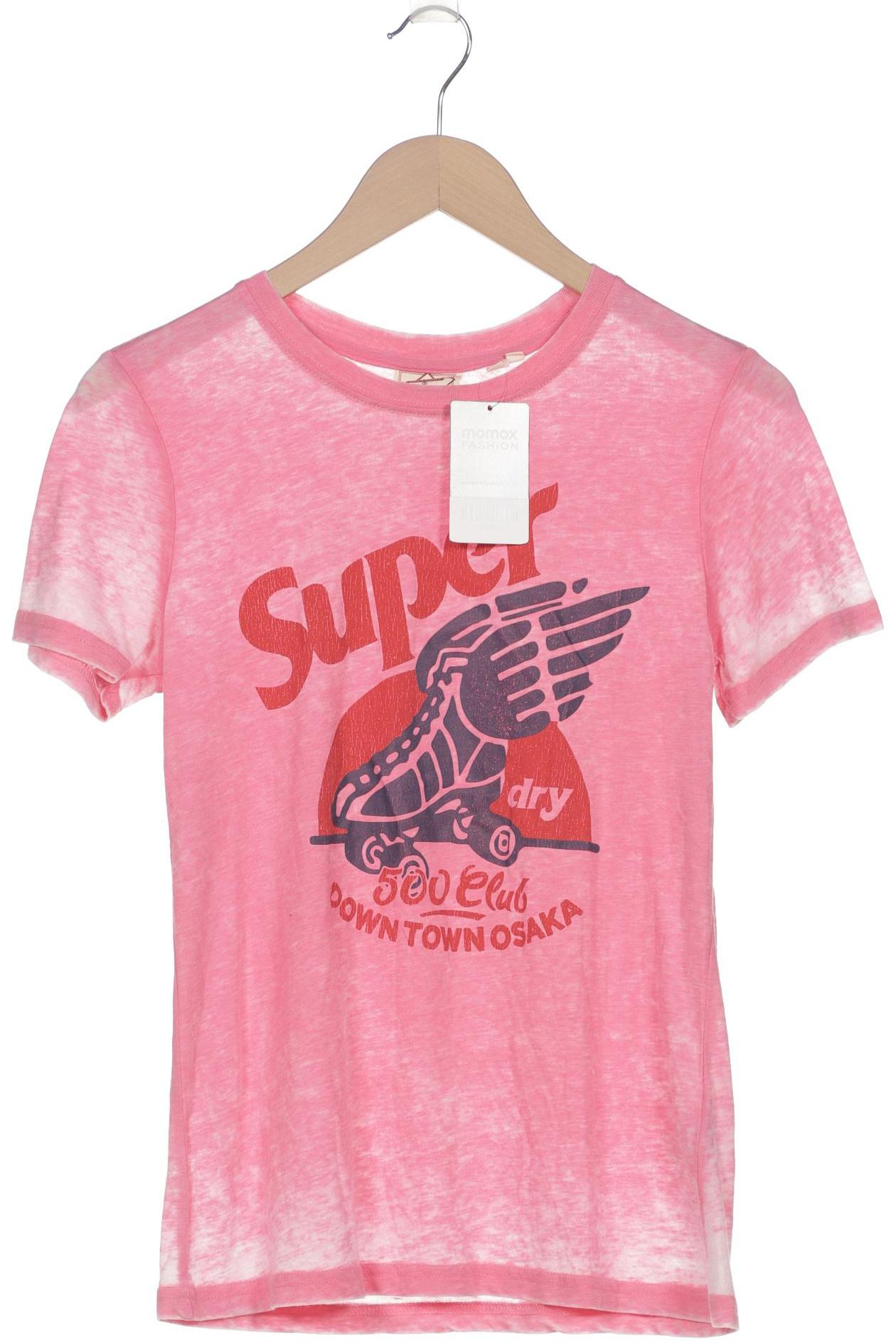 

Superdry Damen T-Shirt, pink, Gr. 38