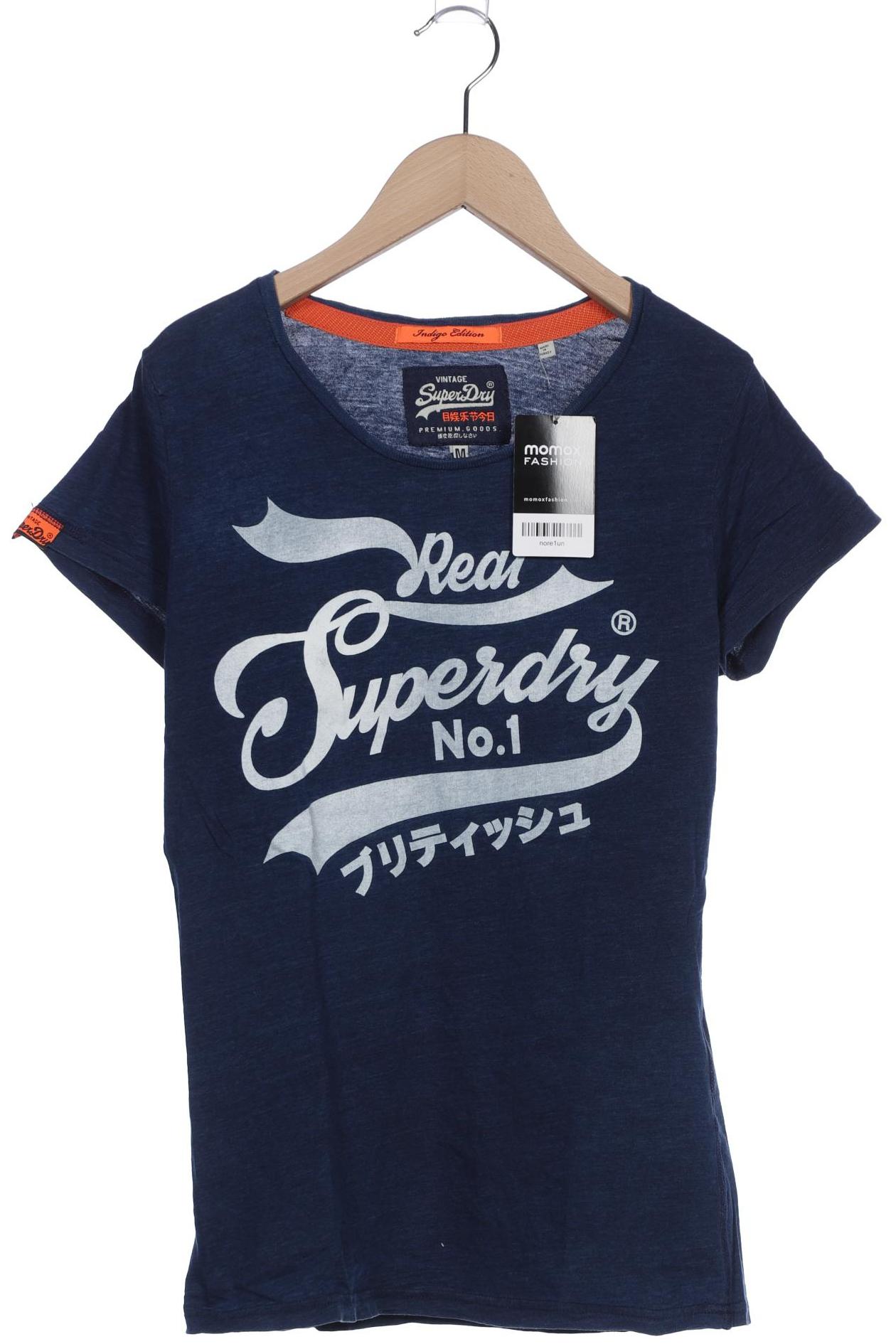 

Superdry Damen T-Shirt, marineblau, Gr. 38