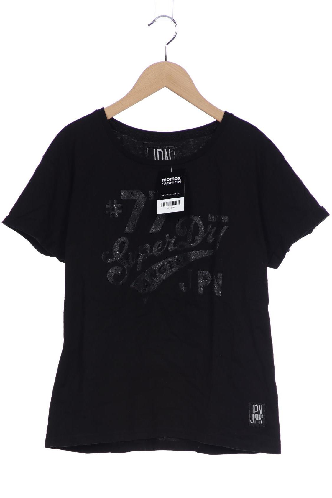 

Superdry Damen T-Shirt, schwarz, Gr. 38
