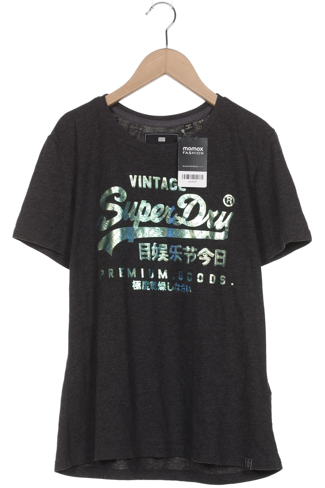 

Superdry Damen T-Shirt, grau, Gr. 42