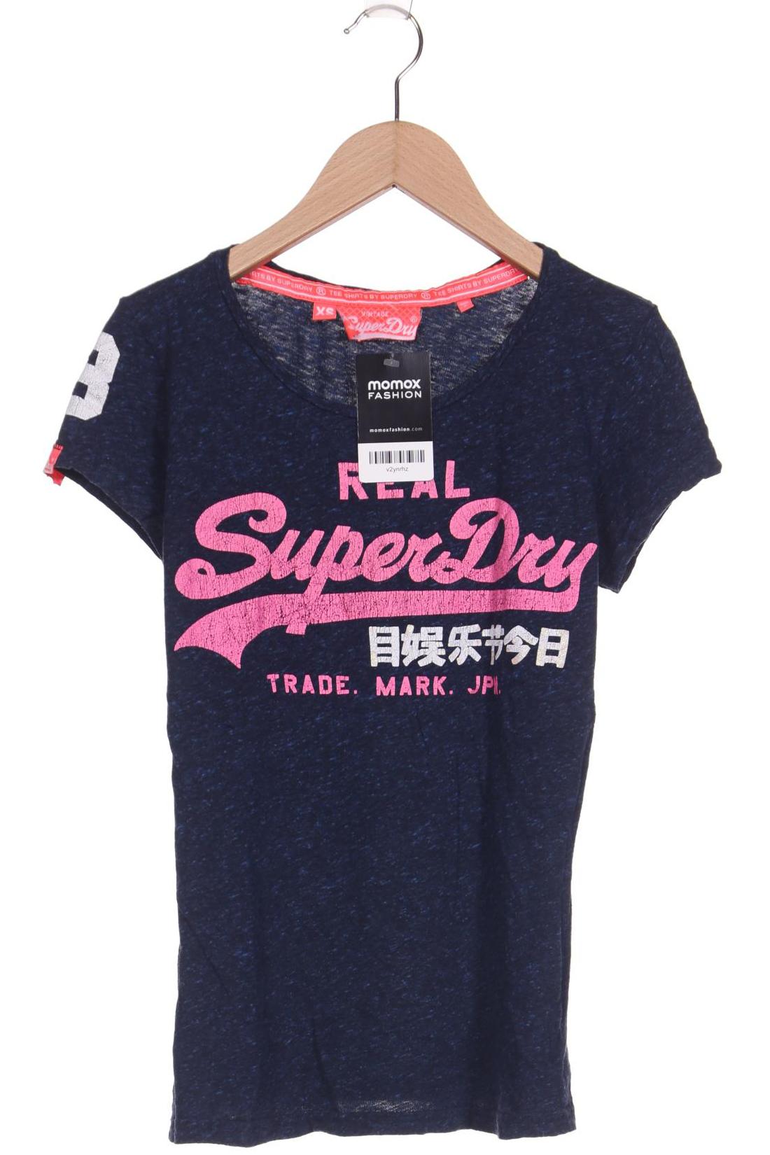 

Superdry Damen T-Shirt, marineblau