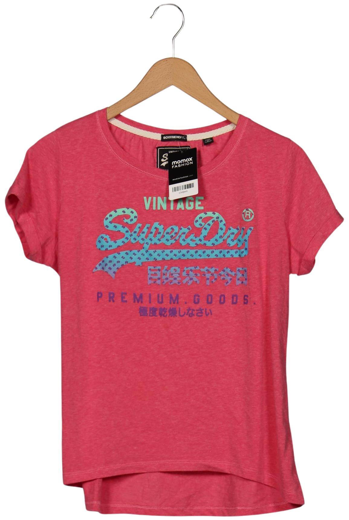 

Superdry Damen T-Shirt, pink, Gr. 36
