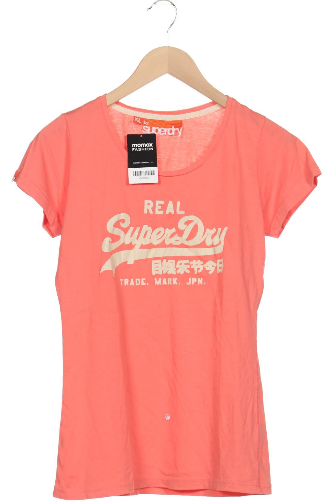 

Superdry Damen T-Shirt, orange, Gr. 44