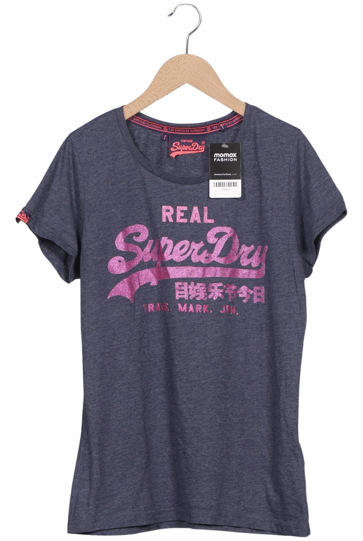 

Superdry Damen T-Shirt, marineblau, Gr. 44