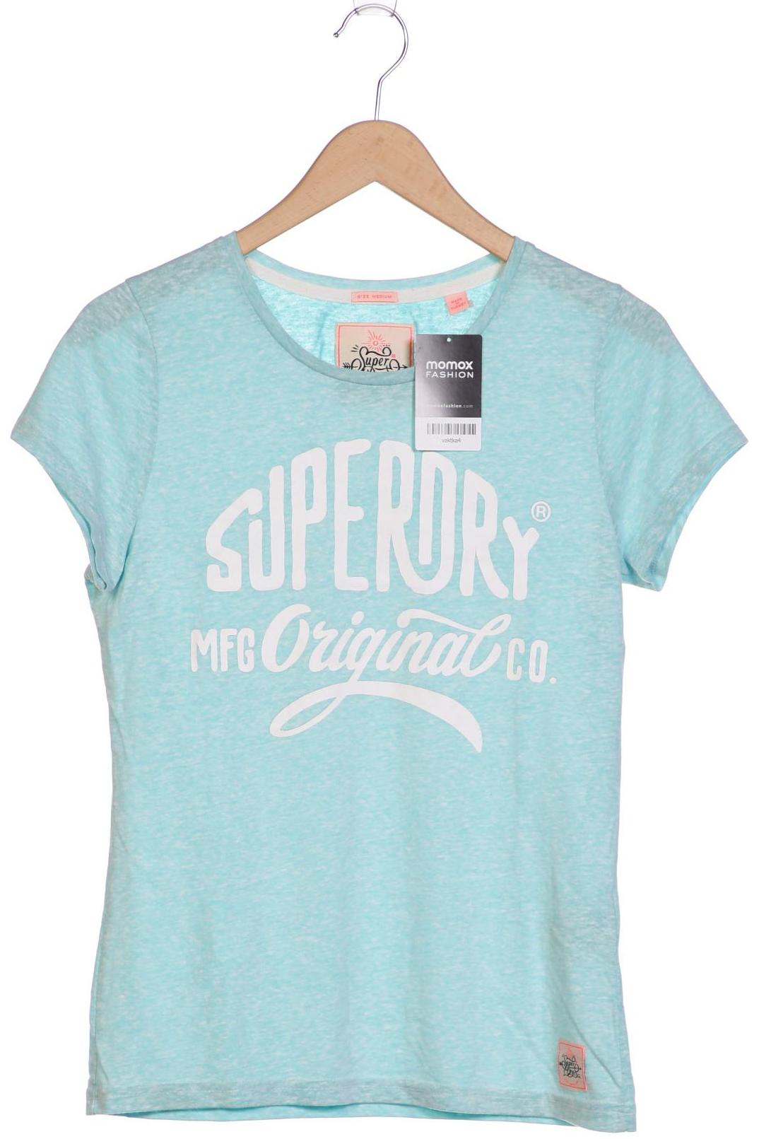 

Superdry Damen T-Shirt, türkis, Gr. 38