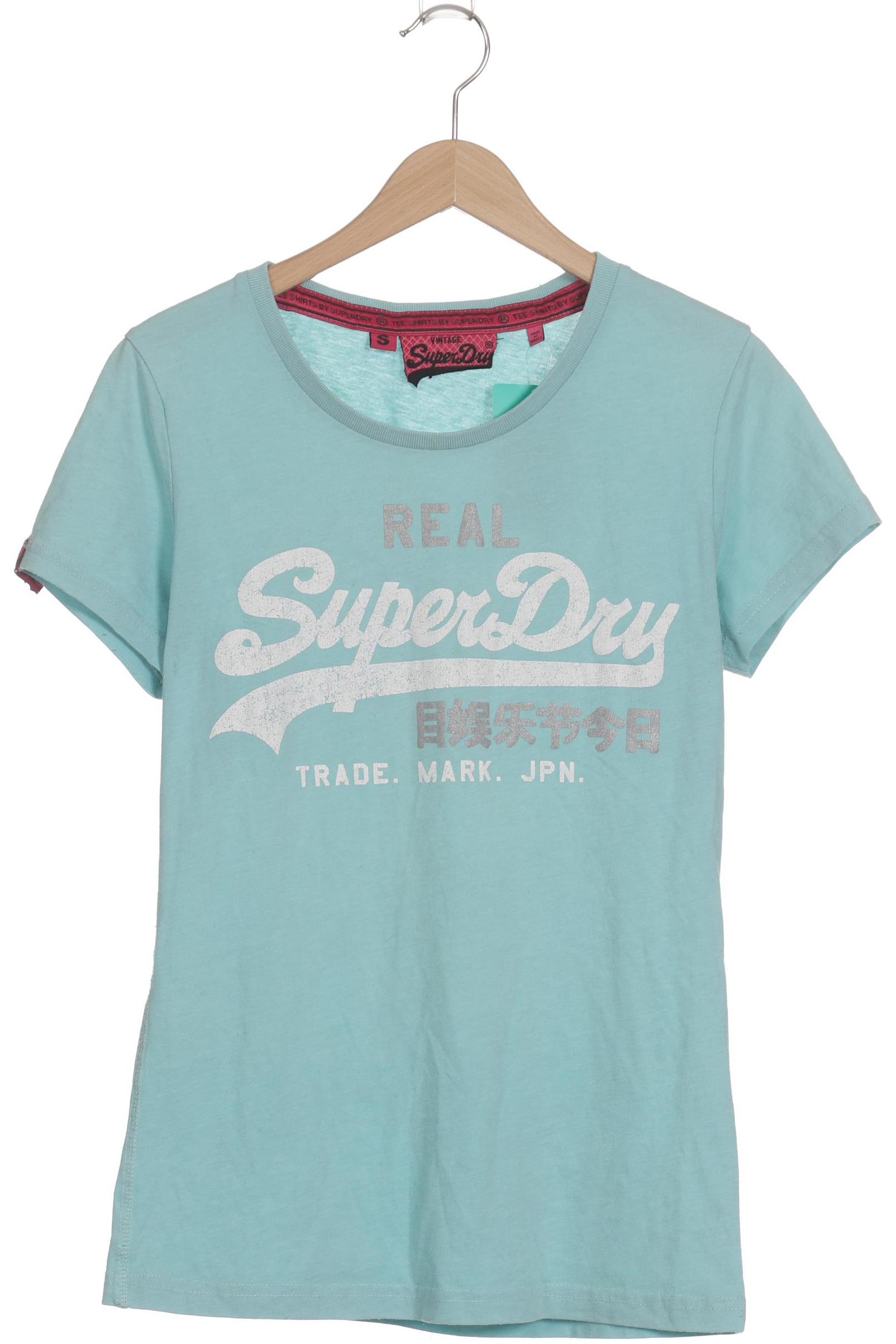 

Superdry Damen T-Shirt, türkis, Gr. 36