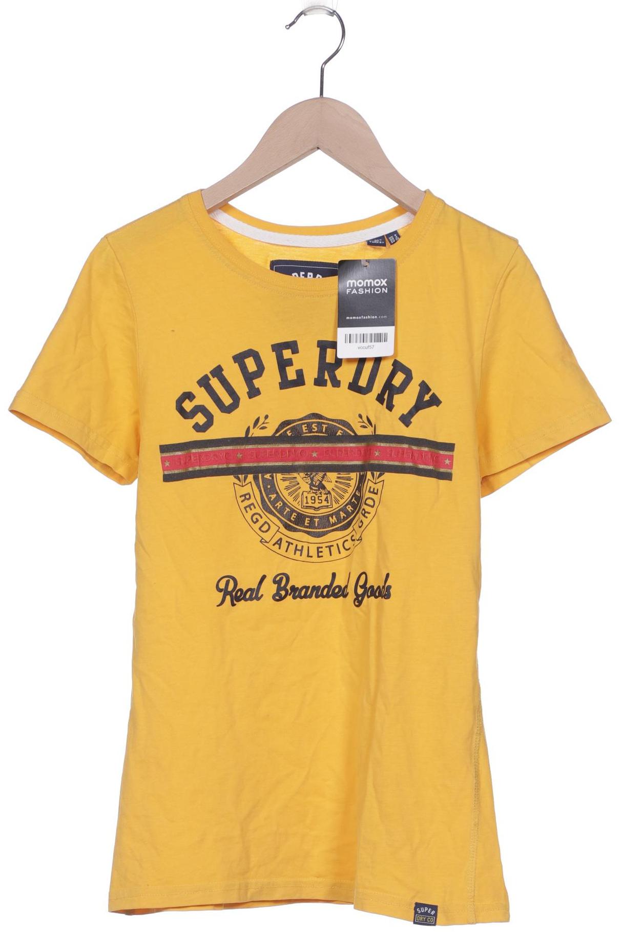 

Superdry Damen T-Shirt, gelb