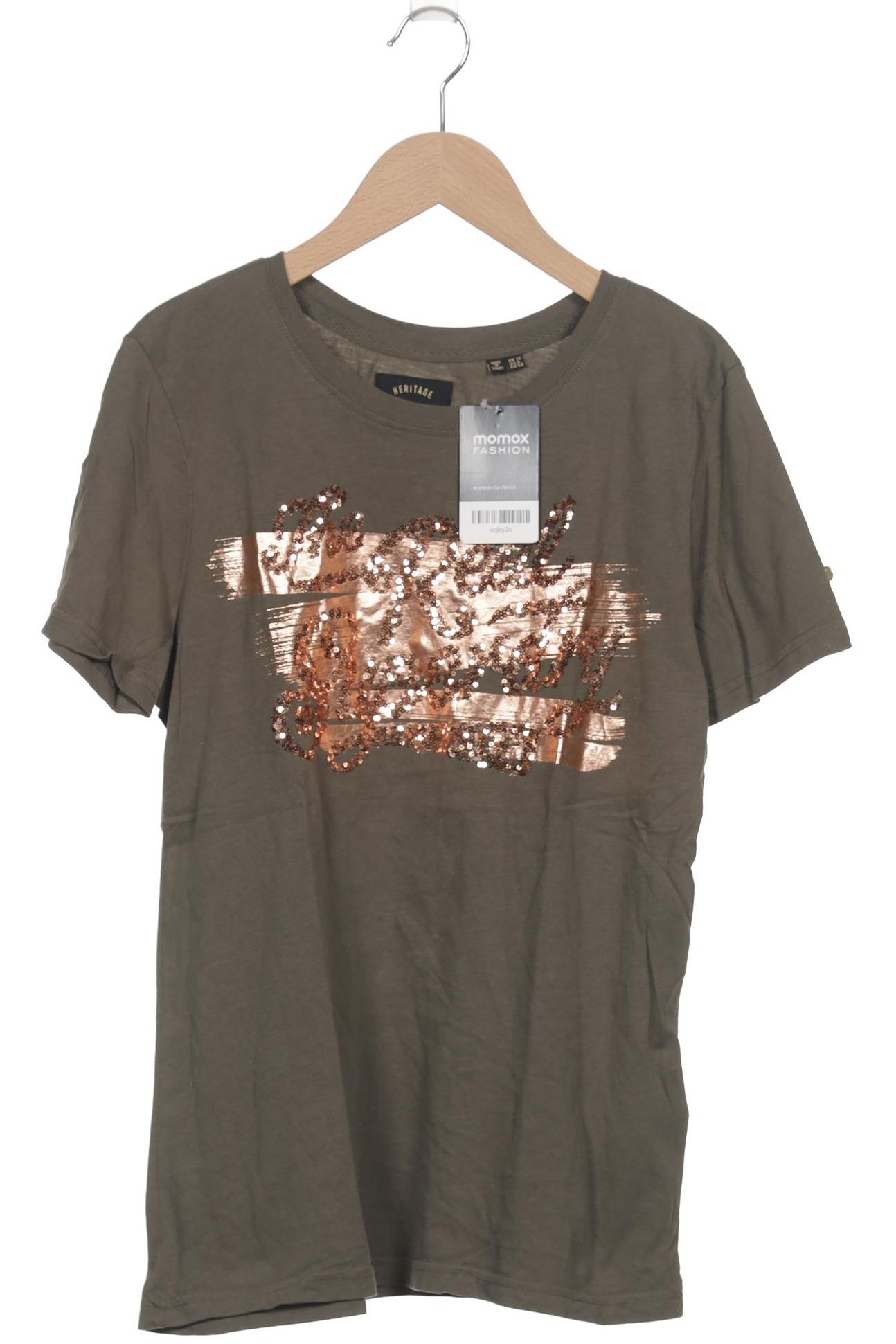 

Superdry Damen T-Shirt, grün, Gr. 40