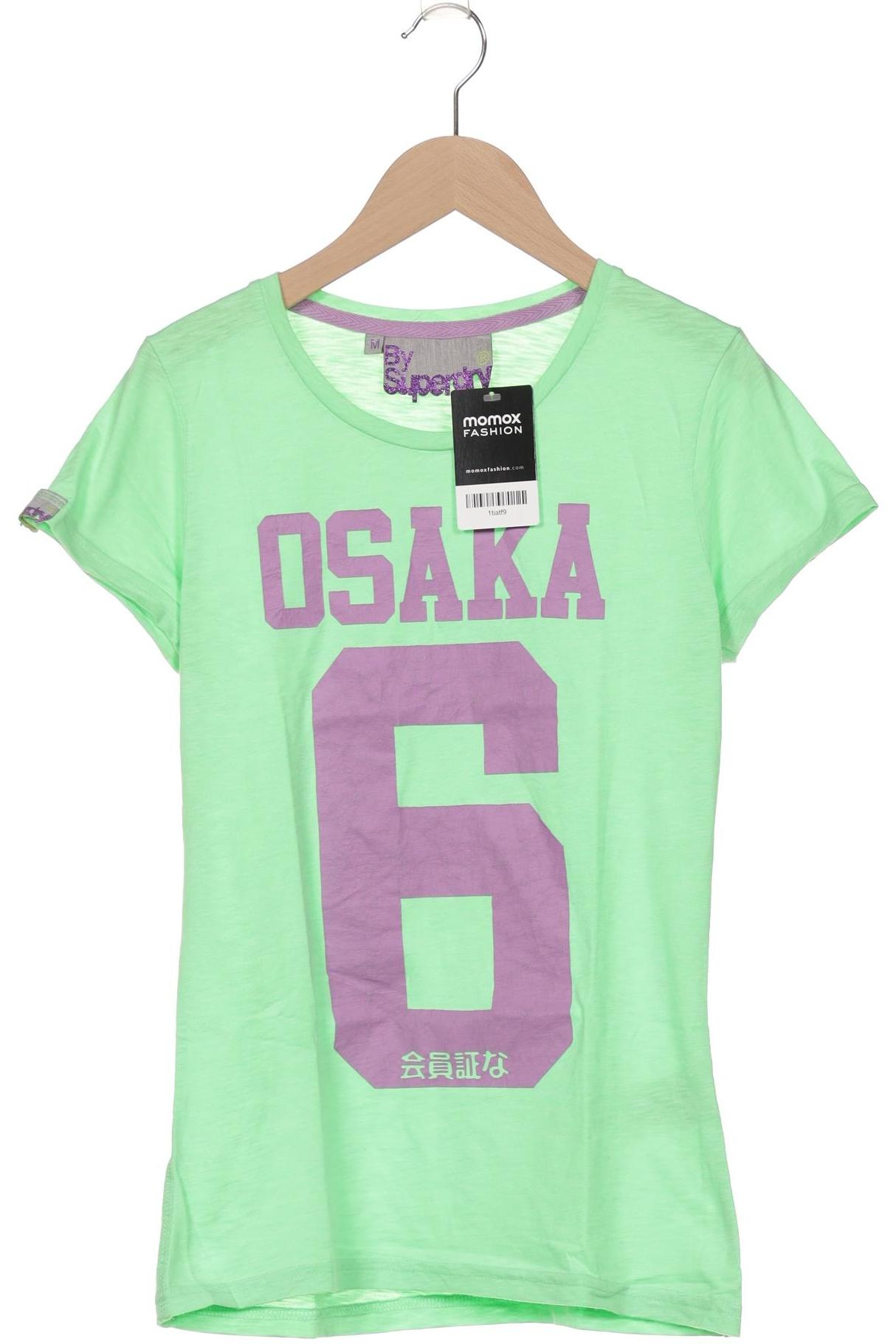 

Superdry Damen T-Shirt, hellgrün, Gr. 38