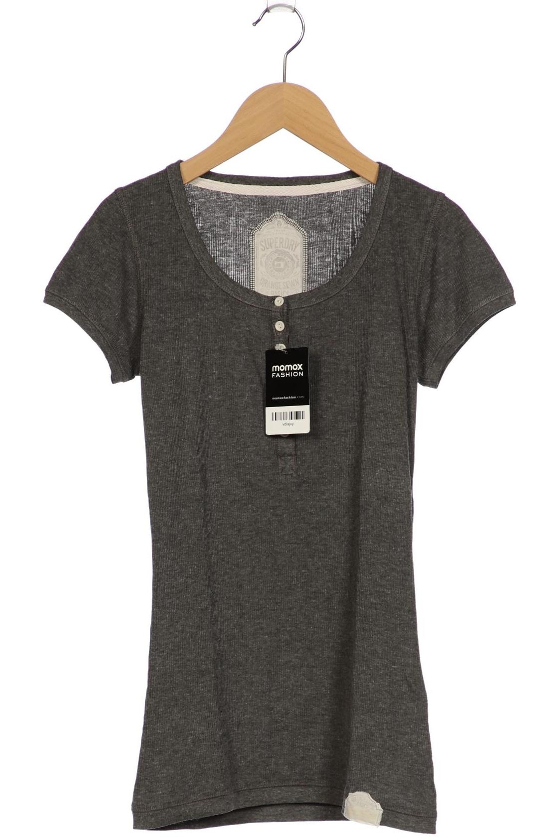 

Superdry Damen T-Shirt, grau, Gr. 38
