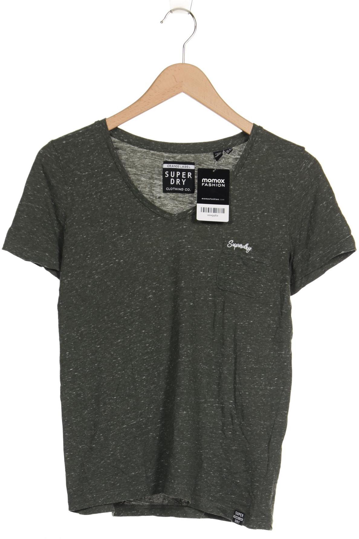 

Superdry Damen T-Shirt, grün, Gr. 34