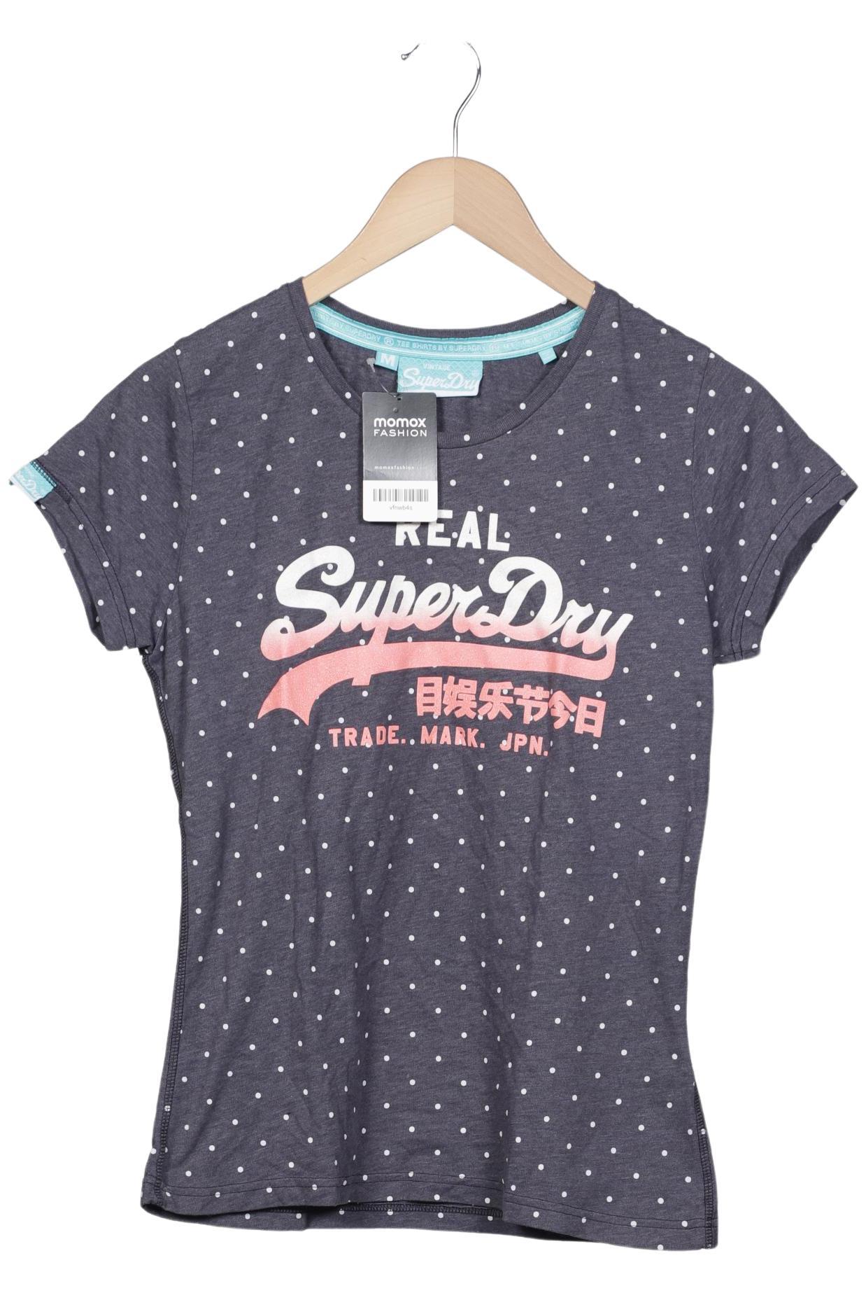 

Superdry Damen T-Shirt, blau, Gr. 38