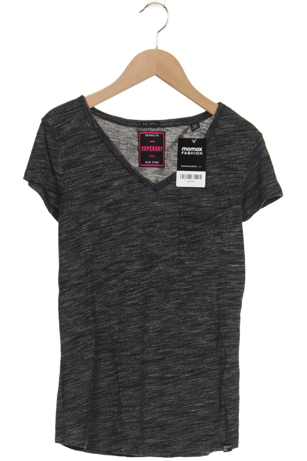 

Superdry Damen T-Shirt, grau, Gr. 34