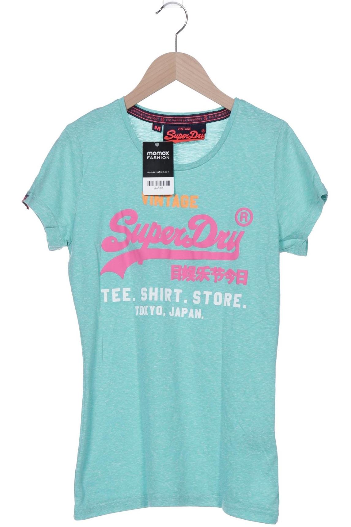 

Superdry Damen T-Shirt, hellgrün, Gr. 38