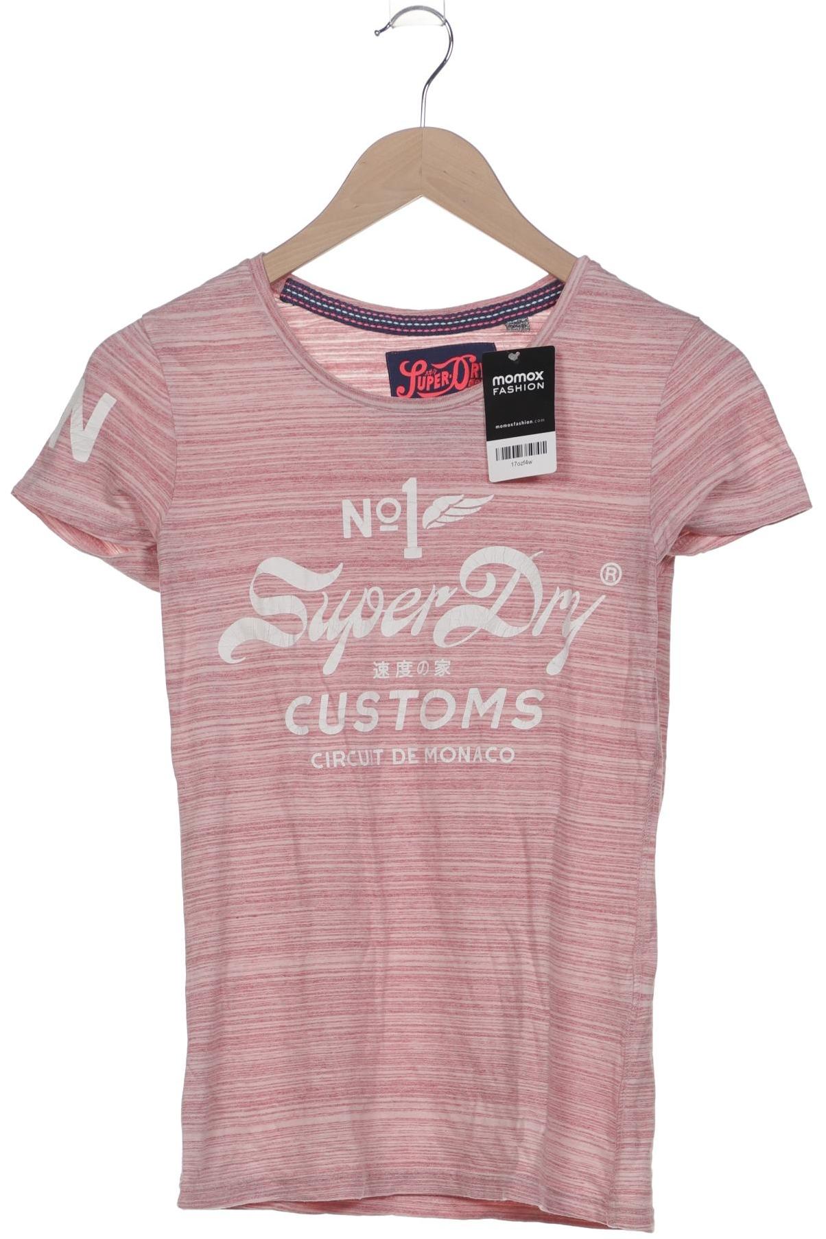 

Superdry Damen T-Shirt, pink, Gr. 36