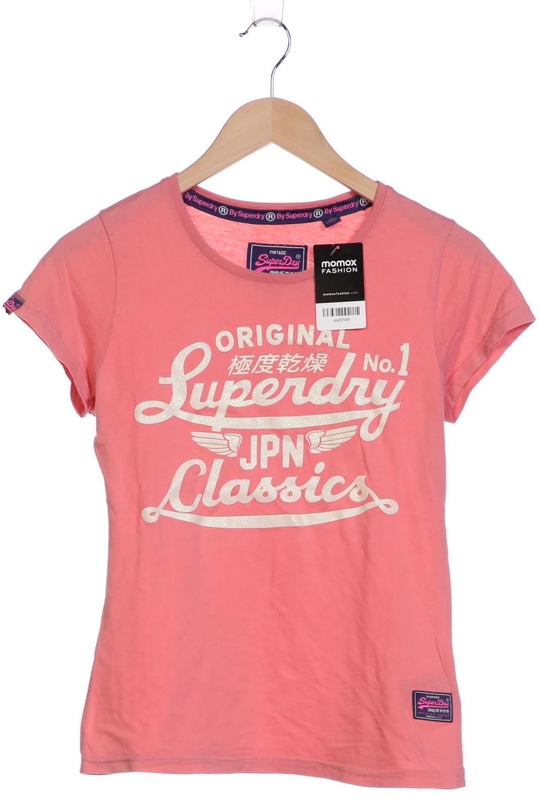 

Superdry Damen T-Shirt, pink, Gr. 38